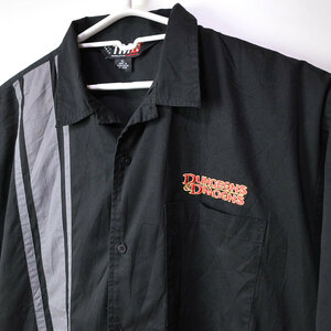 古着●TMR 半袖ワーカーシャツ ダンジョン&ドラゴンズ イベントスタッフ XL xwp