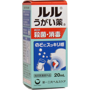 ルル うがい薬a さわやかメントール 20mL