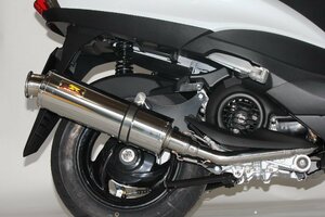 Realize アクシスZ バイクマフラー 8BJ-SEJ6J 22Racing ステンレス マフラー シルバー バイク用品 バイクパーツ カスタム V-361-009-00