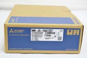 【新品◆未使用◆三菱電機・MITSUBISHI】型番：MR-J5-70G シーケンサ PLC ミツビシ MELSERVO-J5シリーズ・【6ヶ月保証】