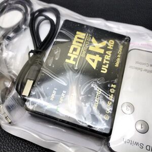 HDMI 切替器 分配器 / 4K リモコン付き モニター 画面切替