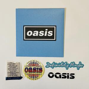 4枚 ランダムステッカー Oasis オアシス 30周年 特別展 記念展覧会 Live Forever リヴ・フォーエヴァー 英国音楽史上最強ロック 新品未使用