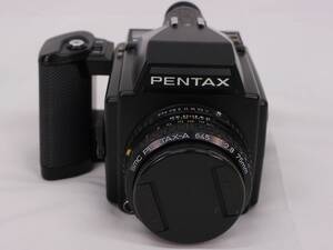 希少! ペンタックス 645 中判フィルムカメラ SMC PENTAX-A 1:2.8 75mm QVQ-261