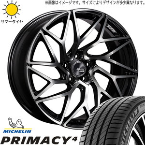 245/40R19 サマータイヤホイールセット カローラクロス etc (MICHELIN PRIMACY4 & Blikker 01T 5穴 114.3)