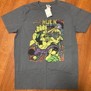 JUNK STORE・ジャンクストア・カジュアル系・グレー・半袖Tシャツ・HULK・メンズ・S・定価4860円