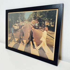 【額付きポスター】アビーロード ビートルズ The Beatles(新品)