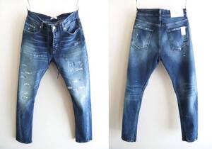 P.M.D.S BARRET JERSEY EASY DENIM PANT ジャージー デニム パンツ 購入価格47,300円　サイズ34