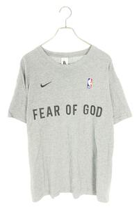 ナイキ フィアオブゴッド Tシャツ 20AW M NRG W TOP CU4699-063 サイズ:L NBAロゴプリントTシャツ 中古 BS99