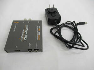【美品】Blackmagic Design コンバーター Mini Converter - SDI to HDMI 6G ブラックマジックデザイン