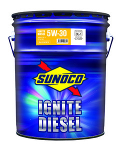 送料無料　SUNOCO　IGNITE DIESEL　スノコ　イグナイトディーゼル　DL-1　5W-30　全合成　Full Synthetic　 20L缶　ディーゼルオイル