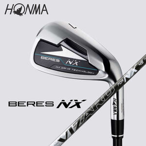 ★☆HONMA　“ BERES NX IRON ”　7～11 × VIZARD for NX 45(SR)　新品☆★