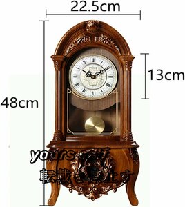 強力推薦★極美品 ★レトロな創意的なアメリカン式置き時計 欧風の アンティーク時計