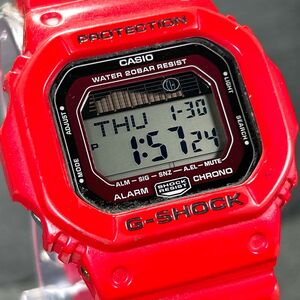 CASIO カシオ G-SHOCK Ｇショック G-LIDE Gライド GLX-5600-4JF 腕時計 デジタル クオーツ スクエア カレンダー レッド 動作確認済み