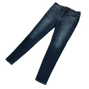 American Eagle アメリカンイーグル JEGGING ストレッチ スキニー ジーンズ デニム 6 インディゴ レディース 24-1003