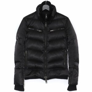 AKM BORDER SKI DOWN JACKET Sサイズ ブラック B026 エイケイエム ボーダー スキー レイヤードダウンジャケット ブルゾン