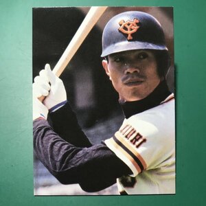 1979年　カルビー　プロ野球カード　79年　5月　11位　巨人　河埜　【管C08】