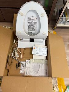 動作確認済み　中古TOTO 電気温水便座 ウォシュレット　リモコン付きTCF738 直接引き取り可