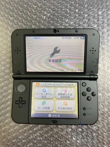 任天堂 Nintendo New 3DS LL ブラック Newニンテンドー3DSLL 保護者制限あり