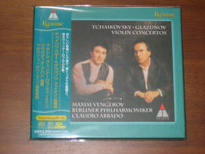 MAXIM VENGEROV ヴェンゲーロフ/ チャイコフスキー & グラズノフ ESSW-90069 2012年発売 Esoteric エソテリック社 Hybrid SACD 国内帯有