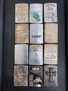 【1円】 ZIPPO ジッポ ライター まとめ 12点 喫煙具 喫煙グッズ アンティーク