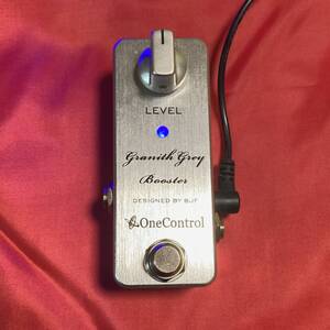 One Control GRANITH GRAY BOOSTER 動作確認済 ワンコントロール　グラニスグレーブースター　電池使用可