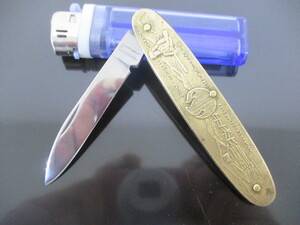 ⇔ 44　ナイフ 折り畳み PARKER CUT CO SURGICAL STEEL パーカーカット サージカルスチール 1982 WORLD FAIR TM COLUMBIA CROCKETT JACKSON