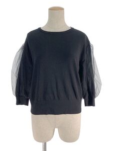 フォクシーブティック ニット セーター Knit Tops Balloon 半端袖 40