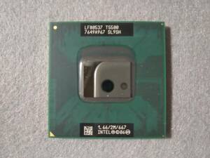 インテル Intel Core 2 Duo T5500 SL9SH 1.66GHz 2MB FSB 667 VT-x無し ③