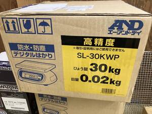 ー・アンド・デイ 防塵・防水デジタルはかり SL-30KWP はかり 電子はかり 計測 業務用 店舗用品 厨房用品 飲食店 卓上 106120