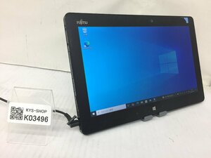 ジャンク/FUJITSU ARROWS Tab Q665/M FARQ07001/Core M-5Y10c 0.80GHz/128GB/4GB/11.6インチ/Windows10 Pro/高解像度/第5世代/AC欠品