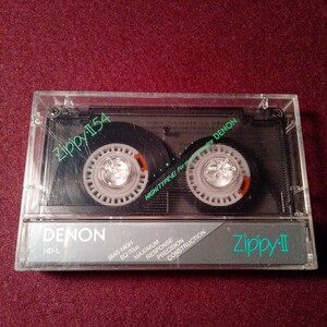 カセットテープ denon /zippyⅡ　ハイポジション　ツメ有り