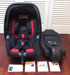 RECARO Privia/レカロプリヴィア＋RECARO FixBase/レカロフィックスベースISOFIX チャイルドシート新生児OK清掃済美品トラベルシステム対応