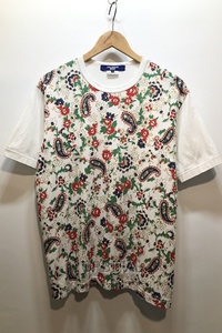 経堂) JUNYA WATANABE COMME des GARCONS MAN ジュンヤワタナベ コムデギャルソンマン ペイズリーTシャツ M WI-T025