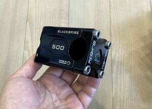 ★中古美品 BLACKSPIRE ブラックスパイア Big Block 500 ステム 25.4mm 50mm 0° OS カナダ製 即決 オールドMTB OLD MTB