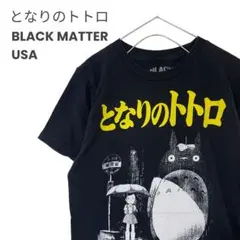 となりのトトロ BLACK MATTER Tシャツ USA スタジオジブリ 古着