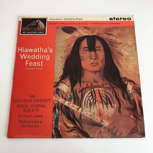 LP/ サージェント / コールリッジ・テイラー：HIAWATHA