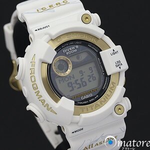 未使用品◎CASIO カシオ Gショック FROGMAN フロッグマン【Love The Sea And The Earth】ソーラー GW-8201K-7JR◎箱保取説タグ