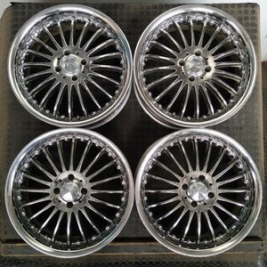 管理番号：Ｓ5-168【4本価格】【17×6J 4x100 ET+50 ハブ65】RAYS BL-20-FX・日本製・店頭直接引取可能・下取り可能