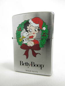 12272◆【SALE】ZIPPO ジッポ【 BETTY BOOP ベティー ブープ クリスマス 】中古USED