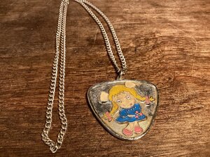 SS-3391■送料込■ネックレス ミラー 鏡 トッポジージョ Maria Perego ペンダント キャラクター 昭和レトロ 16g /くHIら