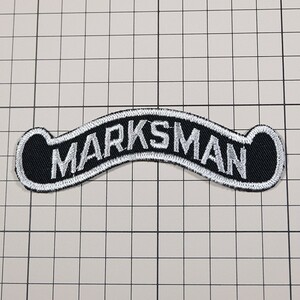 DF186 マークスマン テキスト系 ワッペン パッチ MARKSMAN