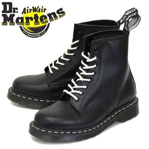 Dr.Martens (ドクターマーチン) 24758001 1460Z 8ホール レザーブーツ ホワイトステッチ BLACK UK5-約24.0cm