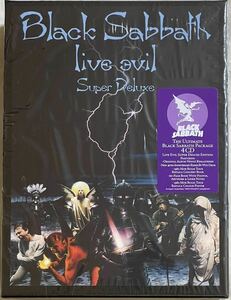 BLACK SABBATH Live Evil Super Deluxe Warner Records リマスター リミックス 4枚組 40周年記念 ライヴ・アルバム