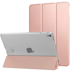 A1674 A1673 型番: A1675 スマートケース 耐衝撃 薄型 軽量 RoseGold(iPad 三つ折スタンド オートスリープ機能付き PUレザー Pro Pro Pro + 12.9 PC 半透明 タブレット専用カバー 2015/iPad 201