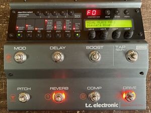 [GE]tc electronic NOVA SYSTEM マルチエフェクター トップクラスのコンプ/EQ/モジュレーション/ピッチ/ディレイ/リバーブが全て足元に!