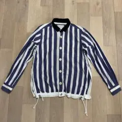 clot x sacai サカイ 18 ストライク　ドローコードzipシャツ