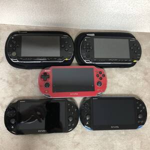 PSVITA3台　PSP2台　まとめ　SONY　ソニー　PCH-2000　PCH1000　PSP-1000　本体のみ　動作未確認　現状品