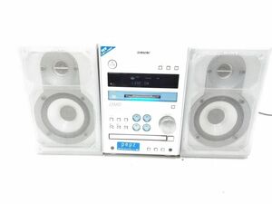 ♪SONY ソニー コンポ Hi-fi システム HCD-J3MD/スピーカーペア SS-CJ3MDX MD CD AM テープ リモコン欠品 1015-34F @140♪