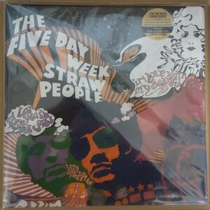 新品未開封 FIVE DAY WEEK STRAW PEOPLE (COLOUR VINYL) 180g LIMITED VINYL John Du Cann ANDROMEDA ATOMIC ROOSTER サイケ ガレージ