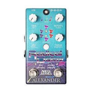 Alexander Pedals Radical Delay DX ディレイ ギターエフェクター